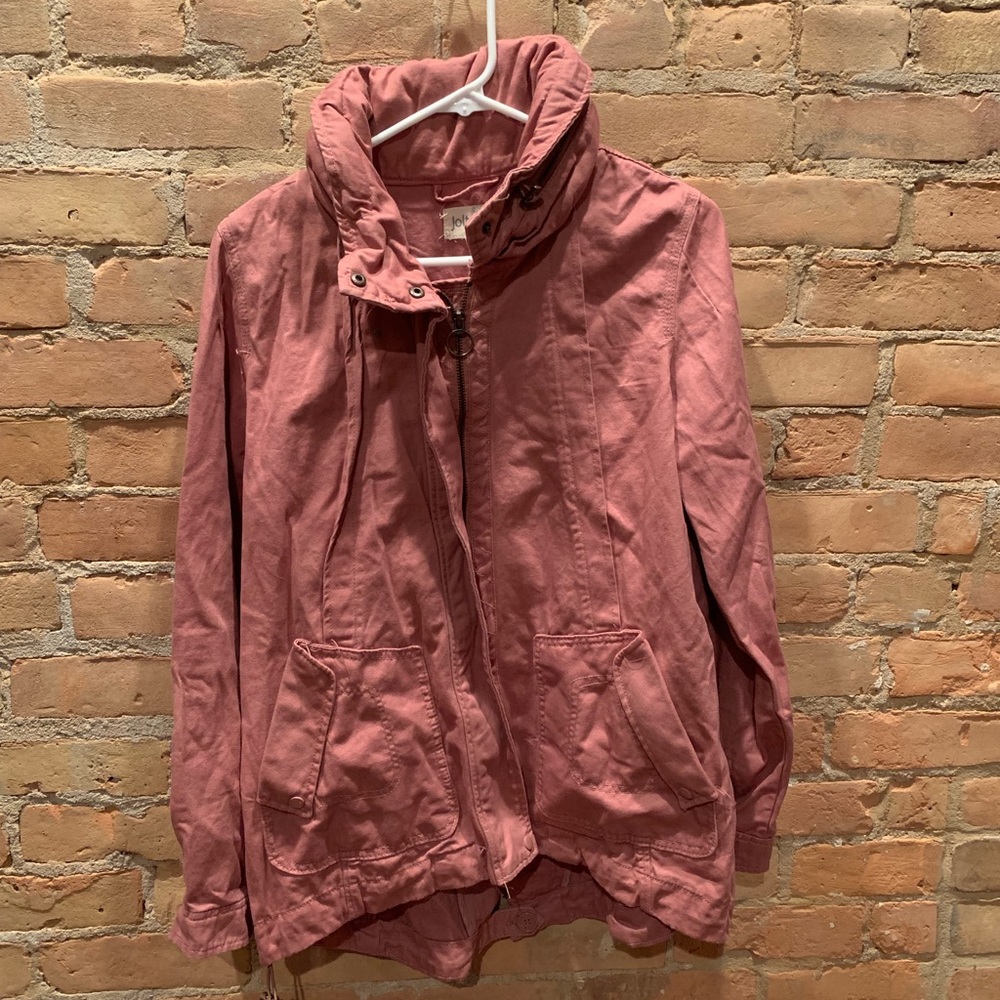 Pink Military Style Jacket